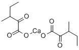 3-甲基-2-氧戊酸钙二水合物 结构式
