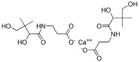 泛酸钙 结构式