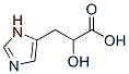 2-hydroxy-3-(3H-imidazol-4-yl)propanoic acid 结构式