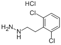 [2-(2,6-DICHLORO-PHENYL)-ETHYL]-HYDRAZINE HYDROCHLORIDE 结构式