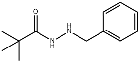 N'-BENZYL-2,2-DIMETHYLPROPANEHYDRAZIDE 结构式