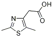 2-(2,5-diMethylthiazol-4-yl)acetic acid 结构式