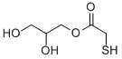 单巯基乙酸甘油酯 结构式
