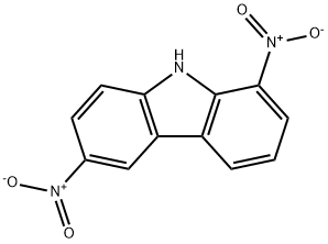 1,6-二硝基咔唑 结构式