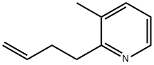 Pyridine, 2-(3-butenyl)-3-methyl- (9CI) 结构式