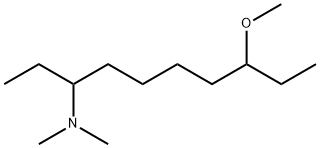 1-Ethyl-6-methoxy-N,N-dimethyl-1-octanamine 结构式