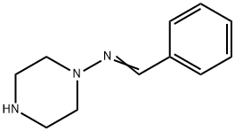 1-Piperazinamine,N-(phenylmethylene)-(9CI) 结构式