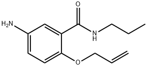 2-(Allyloxy)-5-amino-N-propylbenzamide 结构式