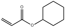2-丙烯酸环己基酯 结构式