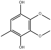 2,3-二甲氧基-5-甲基-1,4-苯二酚 结构式