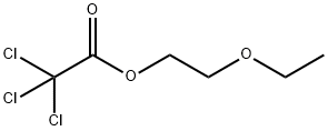 三氯代乙酸(2-乙氧基乙基)酯 结构式