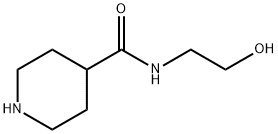 哌啶-4-羧酸 (2-羟乙基)胺 结构式