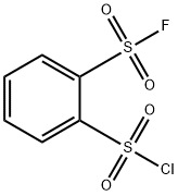 2-(氯磺酰基)苯磺酰氟 结构式