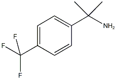 1-(4-三氟甲基苯基)-1-甲基乙胺 结构式