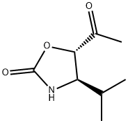 2-Oxazolidinone, 5-acetyl-4-(1-methylethyl)-, (4R,5S)- (9CI) 结构式