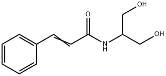 N-[2-Hydroxy-1-(hydroxymethyl)ethyl]-3-phenylpropenamide 结构式