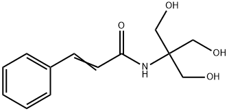 N-[2-Hydroxy-1,1-bis(hydroxymethyl)ethyl]-3-phenylpropenamide 结构式