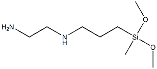 N-氨乙基-3-氨丙基甲基二甲氧基硅烷 结构式
