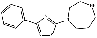 5-(1,4-Diazepan-1-yl)-3-phenyl-1,2,4-thiadiazole