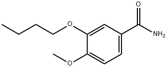 3-BUTOXY-4-METHOXYBENZAMIDE 结构式