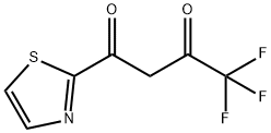 4,4,4-三氟-1-(1,3-噻唑-2-)丁烷-1,3-二酮 结构式