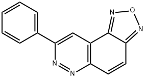 8-苯基-[1,2,5]恶二唑并[3,4-F]噌啉 结构式