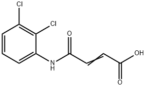 2,3-二氯-4-氧丁-2-烯酸 结构式