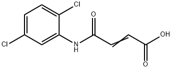 N-(2,5-二氯苯基)马来酸 结构式