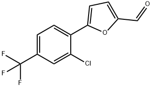 5-(2-Chloro-4-(trifluoromethyl)phenyl)furan-2-carbaldehyde