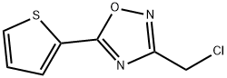 3-(Chloromethyl)-5-(thiophen-2-yl)-1,2,4-oxadiazole