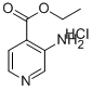 3-氨基异烟酸乙酯盐酸盐 结构式