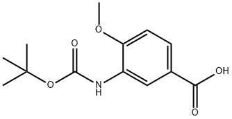 3-((tert-Butoxycarbonyl)amino)-4-methoxybenzoicacid