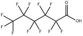 十一氟已酸 结构式