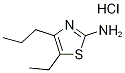 5-ETHYL-4-PROPYL-THIAZOL-2-YLAMINE HYDROCHLORIDE 结构式