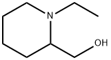 1-ETHYL-2-PIPERIDINEMETHANOL 结构式