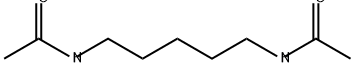 bis-(acetyl)diaminopentane 结构式