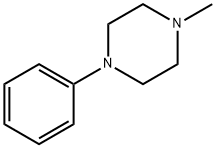 1-甲基-4-苯基哌嗪 结构式