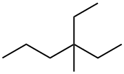 3-ETHYL-3-METHYLHEXANE 结构式