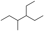 3-Ethyl-4-methylhexane 结构式