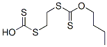 1,1'-(Ethylenebisthio)bis(thioformic acid O-butyl) ester 结构式