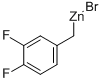 3,4-二氟苄基溴化锌 结构式