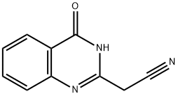 2-(4-氧代-3,4-二氢喹唑啉-2-基)乙腈 结构式