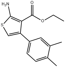 Ethyl 2-amino-4-(3,4-dimethylphenyl)thiophene-3-carboxylate