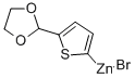 5-(1,3-二氧杂环己基)乙基溴化锌 结构式