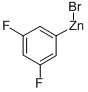 3,5-二氟苯基溴化锌 结构式