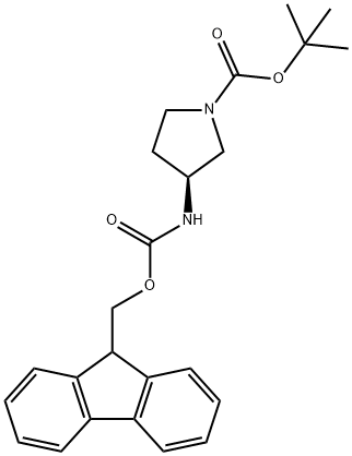 (S)-tert-Butyl3-((((9H-fluoren-9-yl)methoxy)carbonyl)amino)pyrrolidine-1-carboxylate