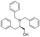 (R)-2-(二苄氨基)-3-苯基-1-丙醇 结构式