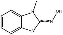 2(3H)-Benzothiazolone,3-methyl-,oxime(9CI) 结构式