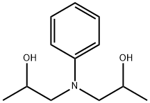 1,1’-(苯基亚氨基)双-2-丙醇 结构式