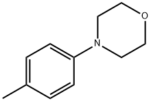4-(对甲苯基)吗啉 结构式